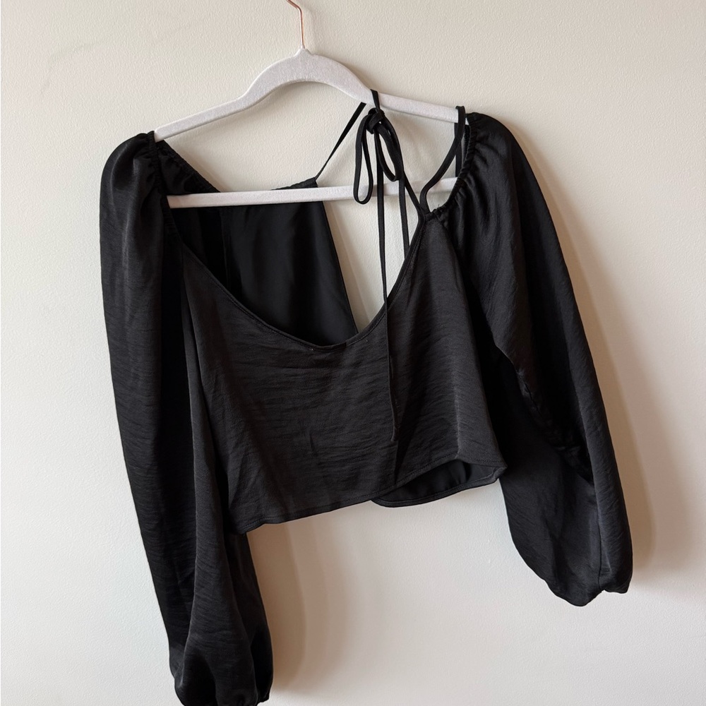 TOPSHOP Black Sexy Strappy Top - Picture 6 of 6